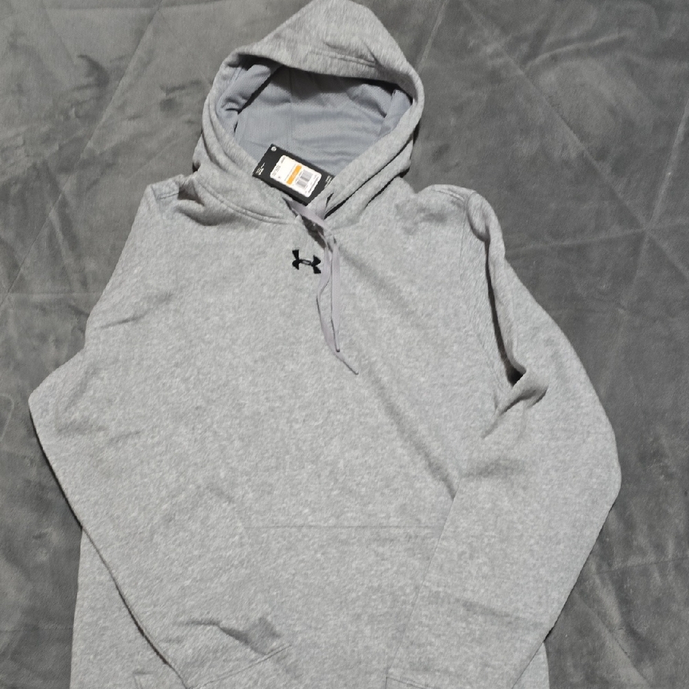Under Armour Men's Light Gray Hoodie